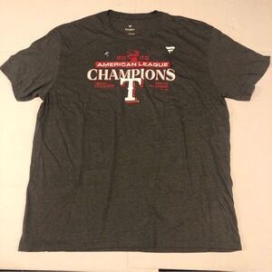 NWOT Fanatics Men’s Size 2XL MLB Texas Rangers Short Sleeve T-Shirt
